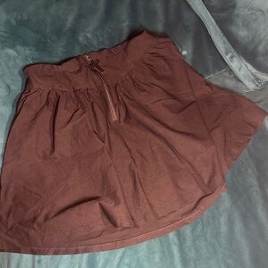 Killstar Black Skater Women's Skirt With Cross Zipper